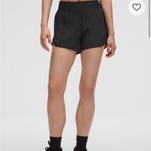 Lululemon hotty hot high rise shorts